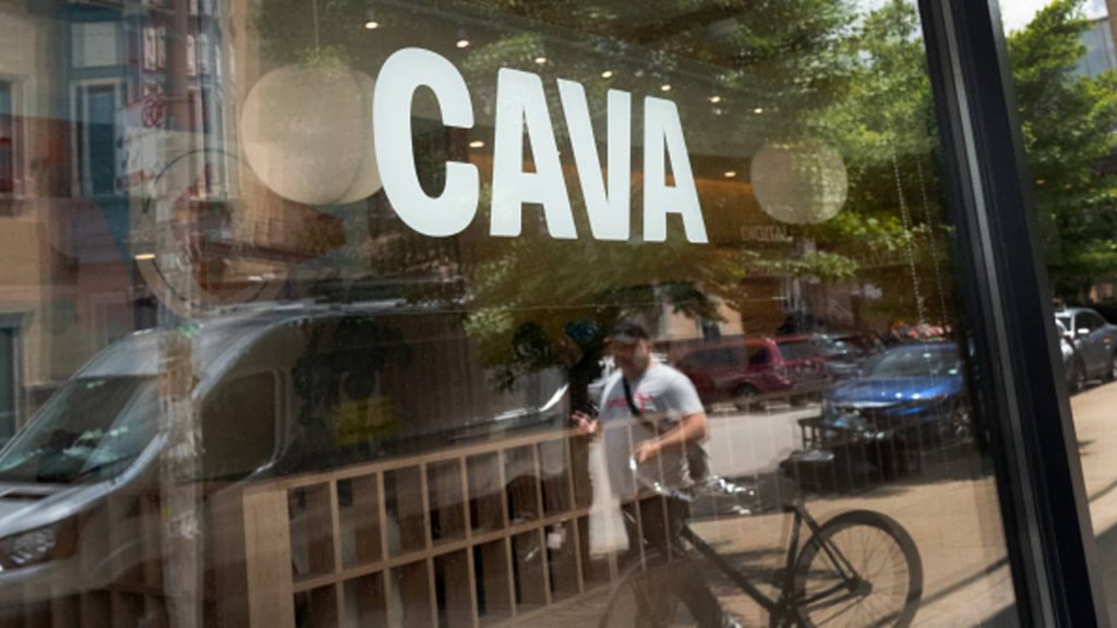 Stocks making the biggest moves midday: AMAT, NVO, CAVA, VST