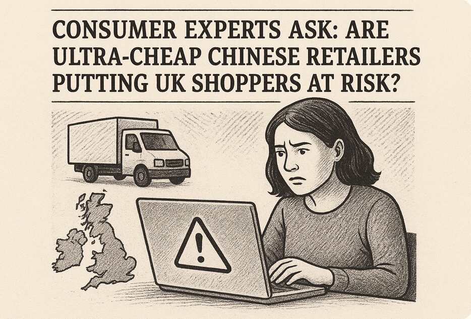 Consumer experts ask: Are Ultra-Cheap Chinese Retailers Putting UK Shoppers at Risk? Consumer experts ask: Are Ultra-Cheap Chinese Retailers Putting UK Shoppers at Risk?