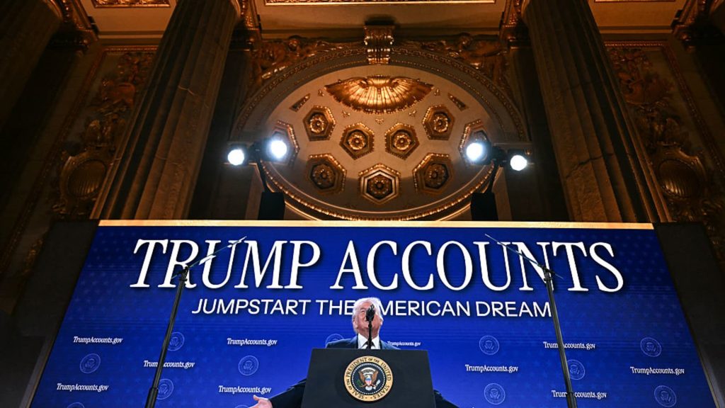 Trump accounts sign up about 3 million kids in early push Trump accounts sign up about 3 million kids in early push